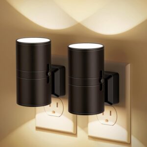 night lights plug into wall 2 pack